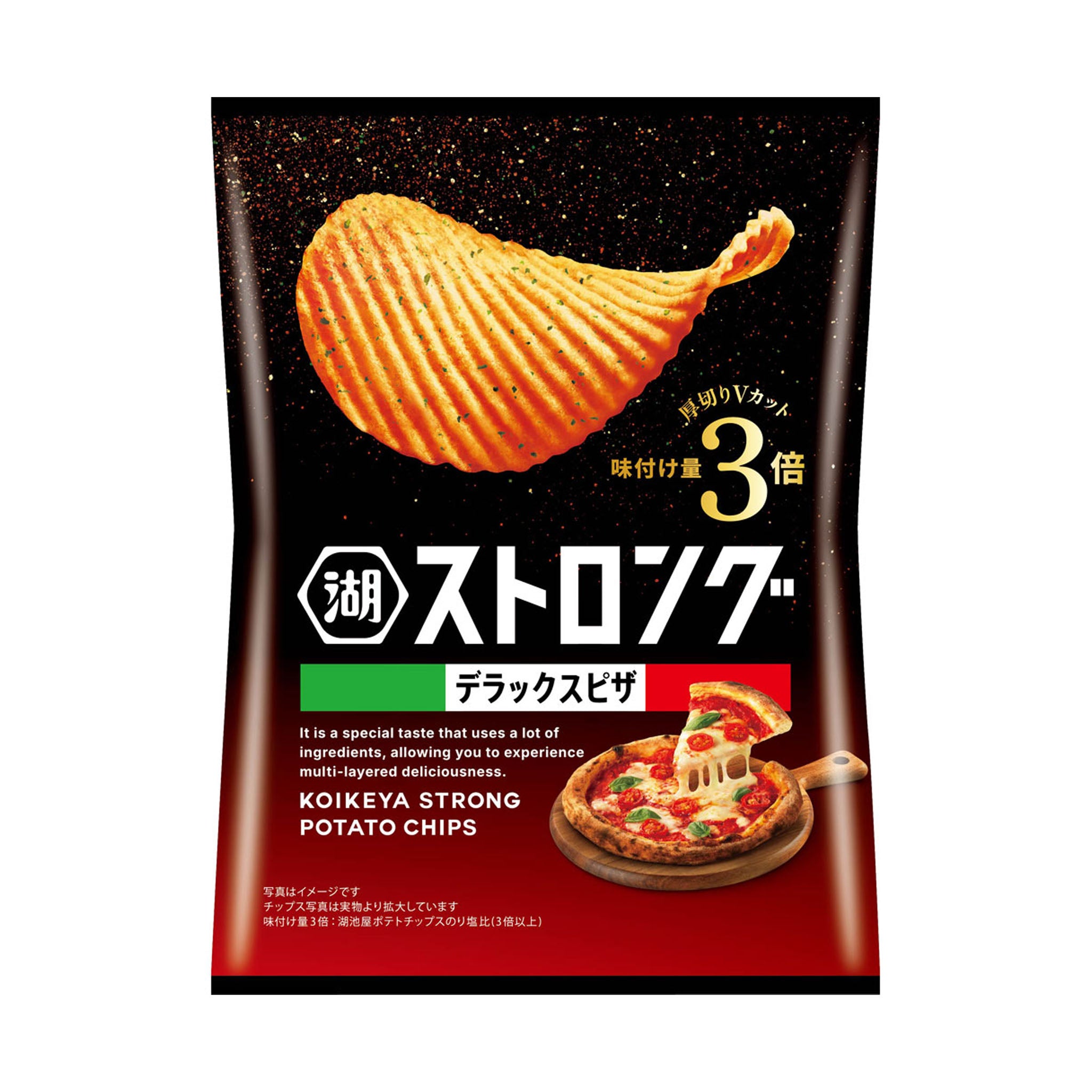 Koikeya Strong Deluxe Pizza